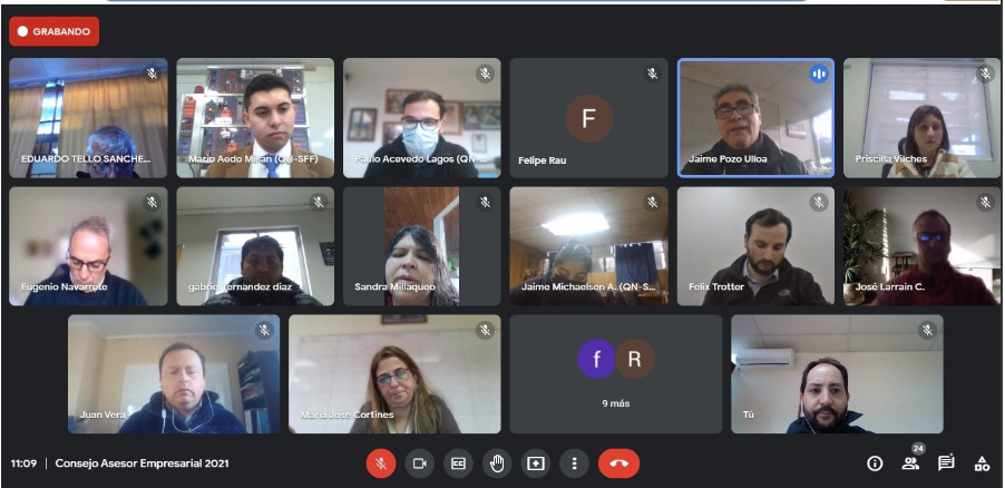 Liceo Bicentenario Industrial Vicente Pérez Rosales realizó el último Consejo Asesor Empresarial con importantes empresas asociadas al rubro