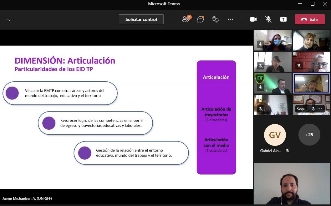 Liceo Bicentenario Industrial Vicente Pérez Rosales expone en el tercer encuentro de Departamento Provincial Poniente