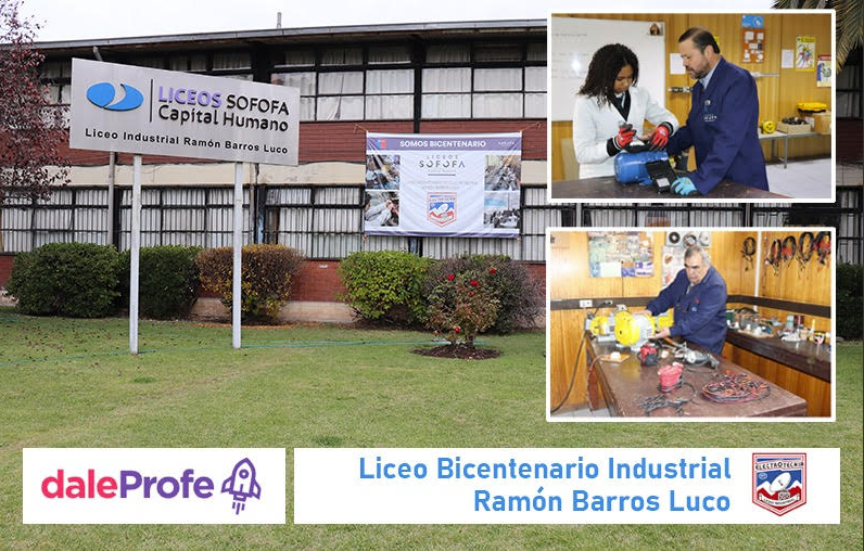 Docentes del Liceo Bicentenario Industrial de Electrotecnia Ramón Barros Luco presentan importantes proyectos en plataforma Daleprofe.cl