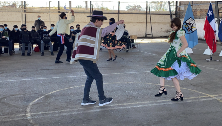 Liceo Industrial de San Miguel Agustín Edwards Ross celebra fiestas patrias con gran participación de sus estudiantes