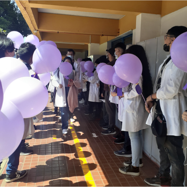 Liceo Industrial Bicentenario Benjamín Dávila Larraín despide a sus estudiantes con emotiva actividad