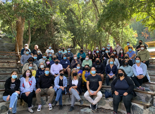 Comunidad educativa del Liceo Bicentenario Industrial Vicente Pérez Rosales realiza jornada de trabajo colaborativo en el Cajón del Maipo